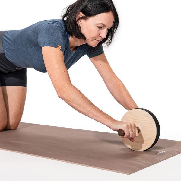 Styleholz Ventor Roll hell - Bauchmuskeltrainer